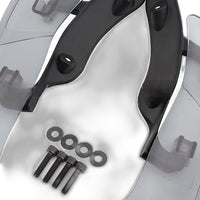 Adjustable Upper Fairing Side Wind Air Deflector Suitable for Harley Road Glide