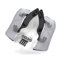 Adjustable Upper Fairing Side Wind Air Deflector Suitable for Harley Road Glide