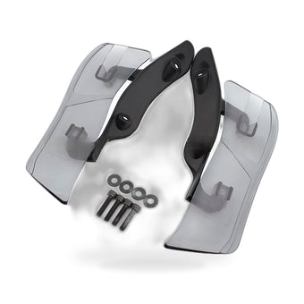compare product Adjustable Upper Fairing Side Wind Air Deflector Suitable for Harley Road Glide