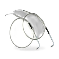 Throttle and Idle Cable Set 56-1/2 Stainless Steel Suitable for Harley-Davidson