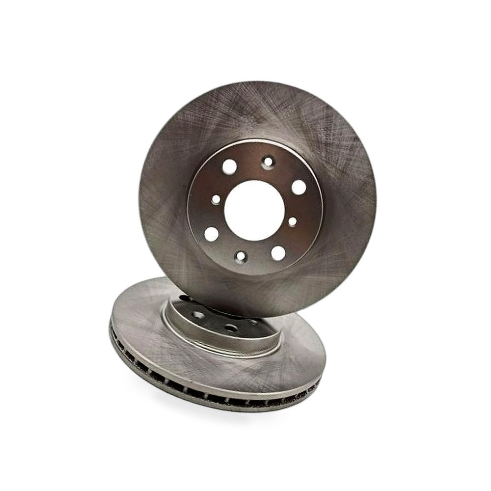 "Front Slotted Disc Rotors + Ceramic Brake Pads for Suzuki Swift FZ RS415 05-On
" - BD3