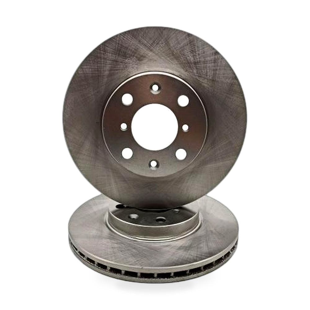 "Front Slotted Disc Rotors + Ceramic Brake Pads for Suzuki Swift FZ RS415 05-On
" - ZT2