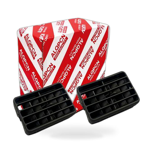 Front Center Middle Air Vent 2x Black Suitable for Toyota Hilux LN145 1997-2004