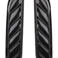Gloss Black Bonnet Vents Suitable for Holden Commodore VF