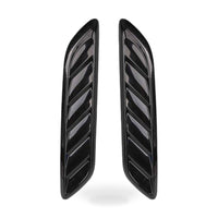 Gloss Black Bonnet Vents Suitable for Holden Commodore VF