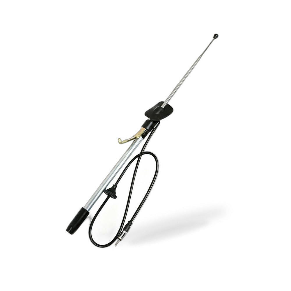 Radio Antenna Guard Mount Car Aerial 4 Sections Suitable for Nissan Navara D22
