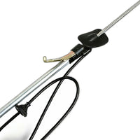 Radio Antenna Guard Mount Car Aerial 4 Sections Suitable for Nissan Navara D22
