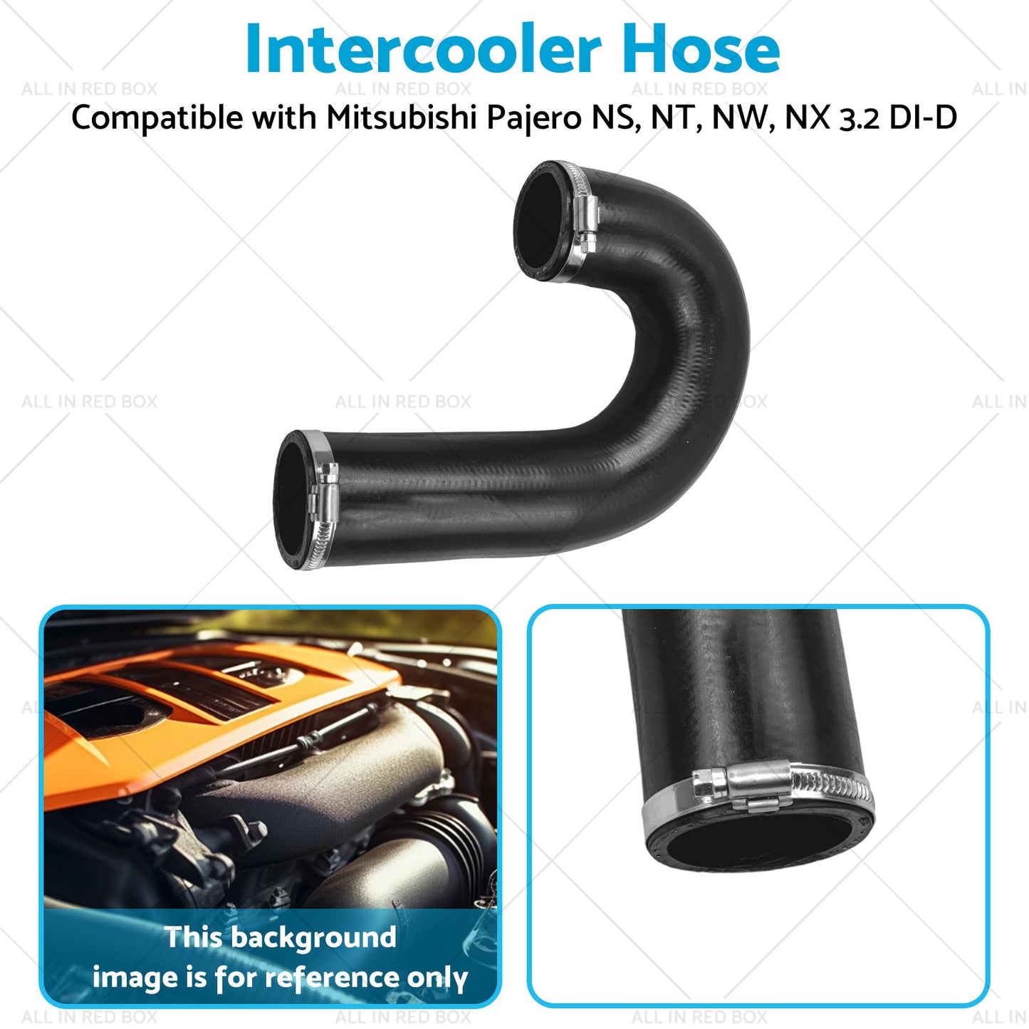 Intercooler Hose Suitable for Mitsubishi Pajero 3. 2 DI-D Turbo Hose 1505A359