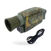 5x IR Night Vision Monocular Zoom Digital HD Telescope With 4K Video Camera Suit