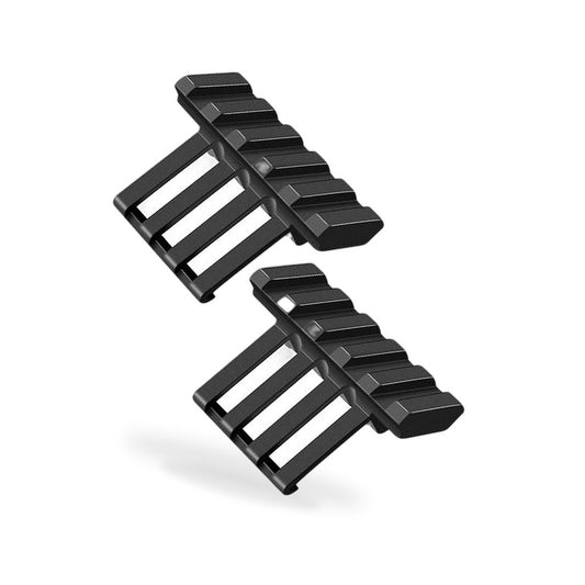 2x Low Profile Tactical 45¡ã Offset Angle Mounts Suitable for Picatinny Weaver Ra