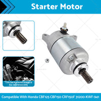 Starter Motor Suitable For Honda CBF125 09-13 CBF150 07-11 CRF150F 06-17