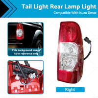 Right Red Tail Light Rear Lamp Light Suitable for Isuzu Dmax 2006-2012