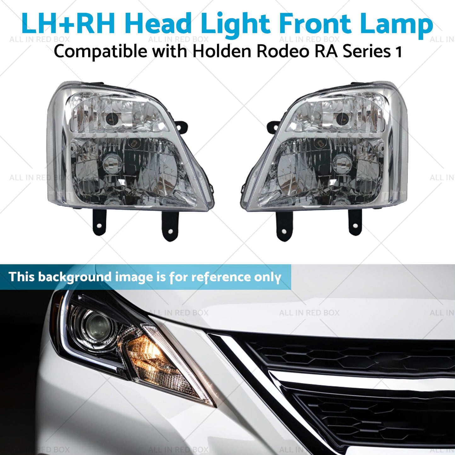 LHRH Head Light Front Lamp Suitable for Holden Rodeo RA Series 1 03-07