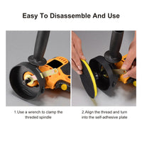 700W Electric Car Polisher 125mm Portable Polishing Machine Waxer Sander Buffer