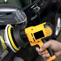 700W Electric Car Polisher 125mm Portable Polishing Machine Waxer Sander Buffer
