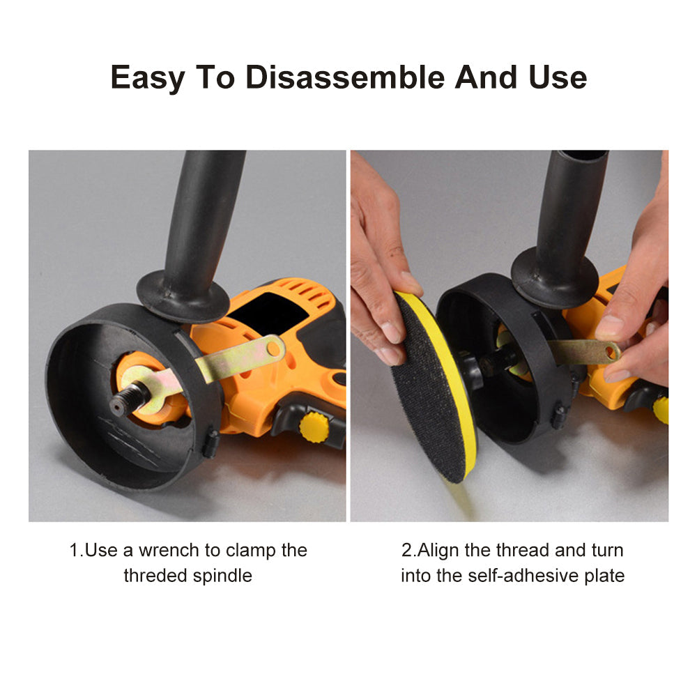 700W Electric Car Polisher 125mm Portable Polishing Machine Waxer Sander Buffer