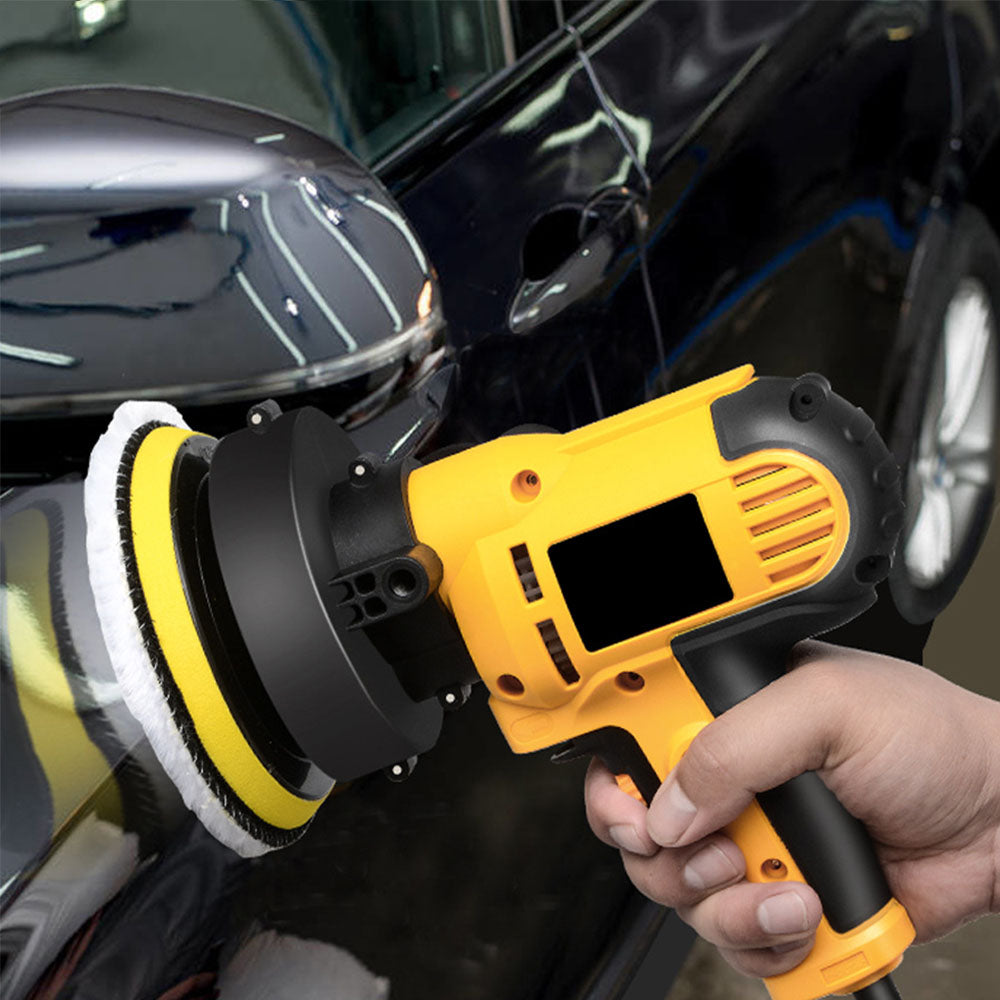 700W Electric Car Polisher 125mm Portable Polishing Machine Waxer Sander Buffer