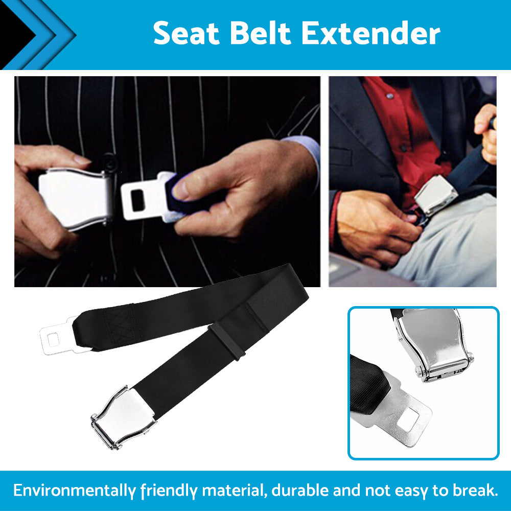 Universal Aircraft Airplane Buckle Safe Seat Belt Strap Seatbelt