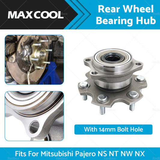 Rear Wheel Bearing Hub Fit For Mitsubishi Pajero NS NT NW NX with 14mm Bolt Hole