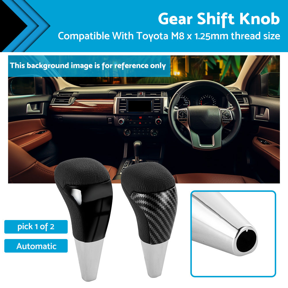 Automatic Car Gear Stick Shift Knob Suitable For Toyota M8 x 1. 25mm thread size