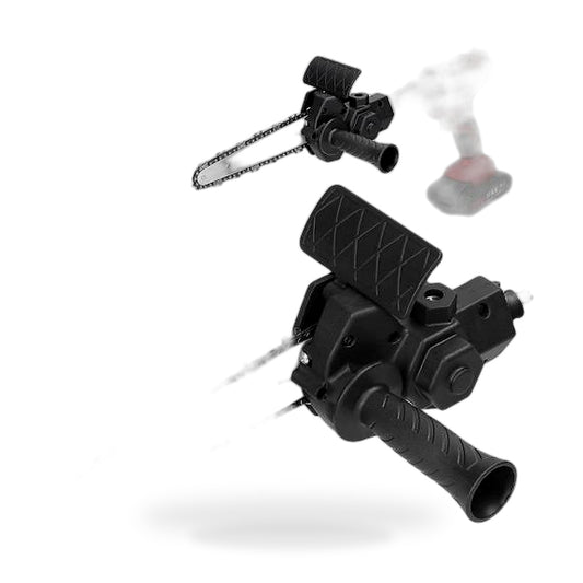 6 Inch Electric Drill Converter To Chainsaw Suitable for Three-Jaw Collet