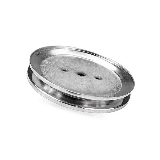 2x Blade Spindle Pulley Suitable for John Deere Sabre D105