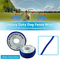 600m Dog Fence Wire Heavy Duty Copper Electric Underground Cable System