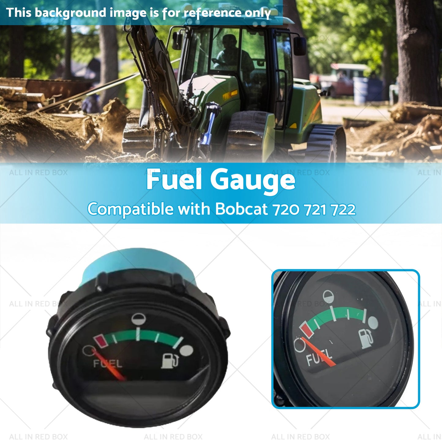 Fuel Gauge Suitable for Bobcat 720 721 722 741 742 743 751 753 6669665 6658820