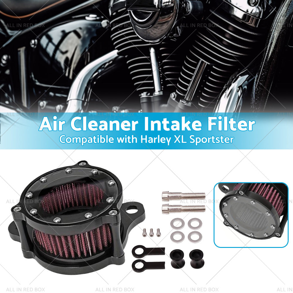 CNC Air Cleaner Intake Filter Kit Suitable For Harley Sportster XL 1991-2016