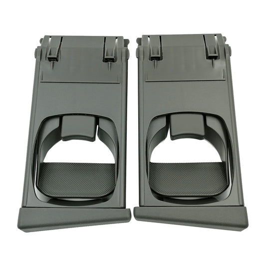 Pair Dash Cup Holder Suitable for Toyota Hilux Vigo MK6 MK7 Pickup 05–15 Grey