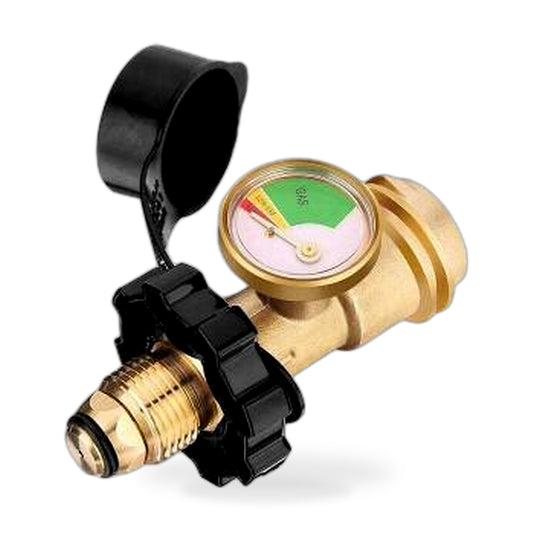 QCC Gas Pressure Gauge Level Indicator Suitable for Propane Gas Bottle Cylinder