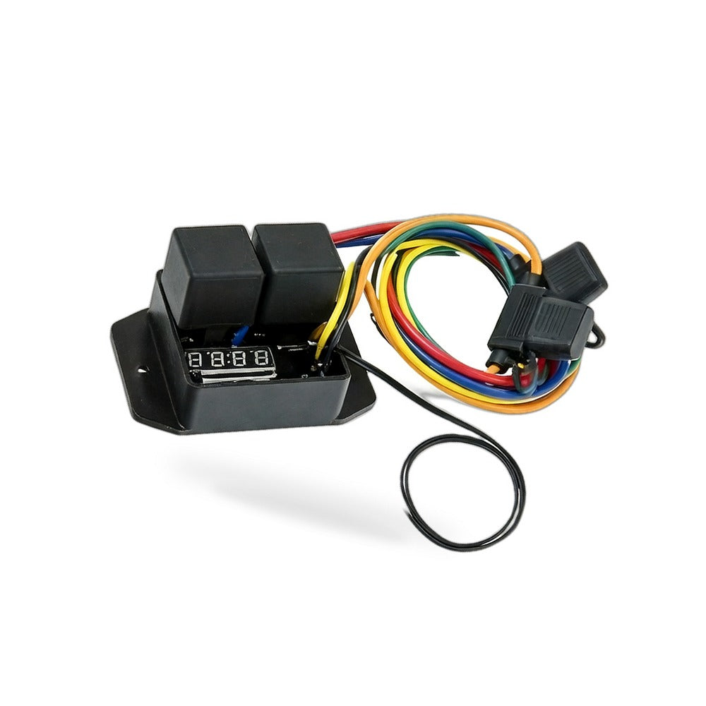 Electronic Radiator Fan Controller Switch 12V Digital Suitable for Universal