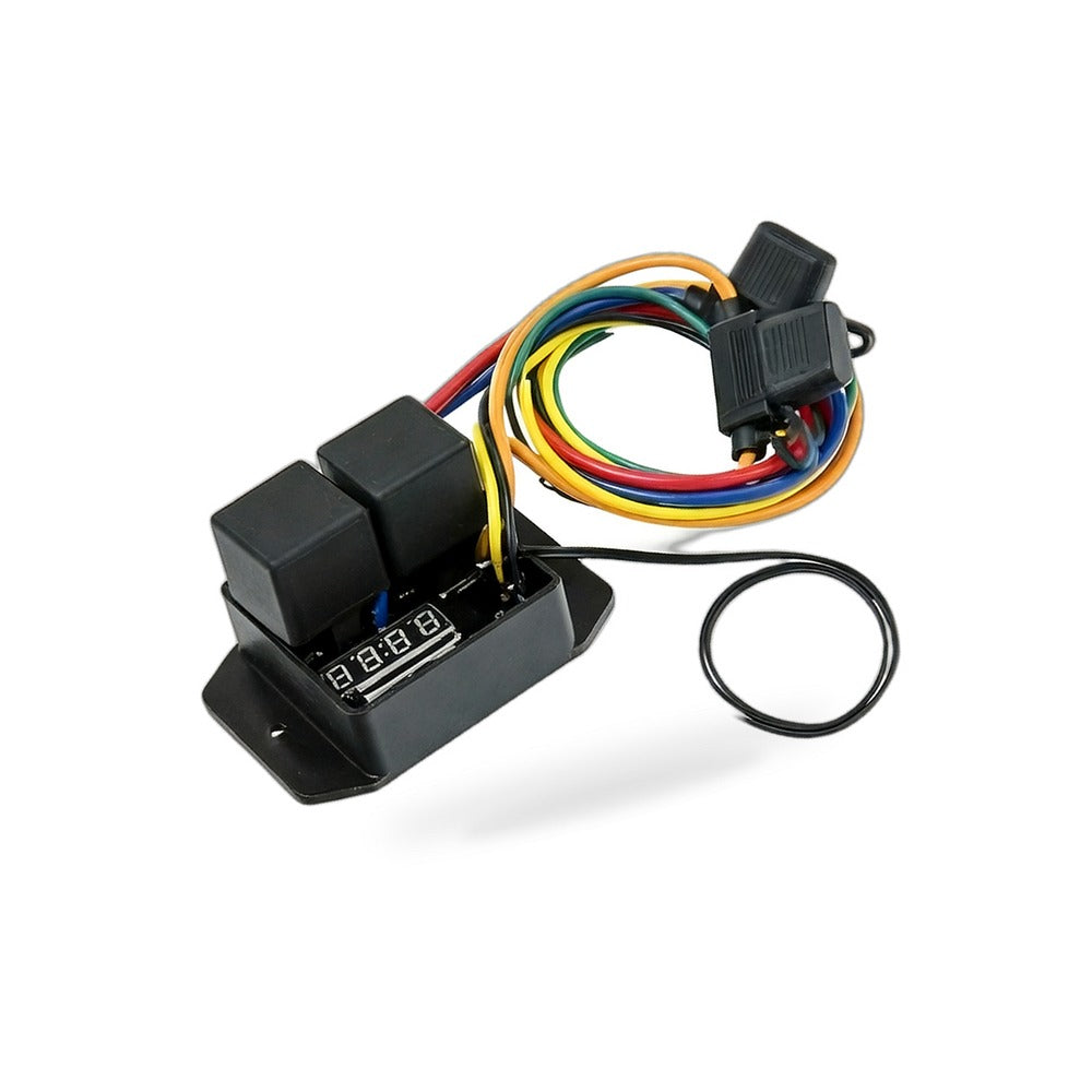 Electronic Radiator Fan Controller Switch 12V Digital Suitable for Universal