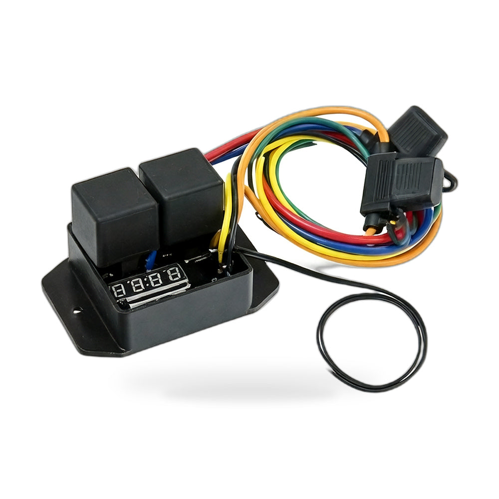 Electronic Radiator Fan Controller Switch 12V Digital Suitable for Universal