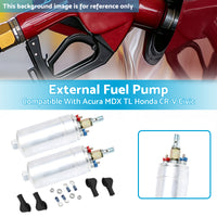 {{ 2x External Inline Fuel Pumps Suitable For Honda Civic 1.5L 1.8L 1994-2013 }} - Buy Car Parts Online at {{ Kaka Auto Parts }}.