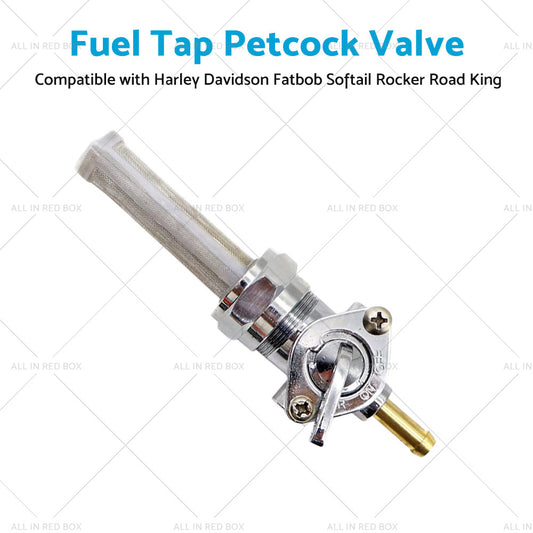 22mm Petcock Fuel Tap Valve Suitable For Harley Davidson Fatboy Softail Rocker