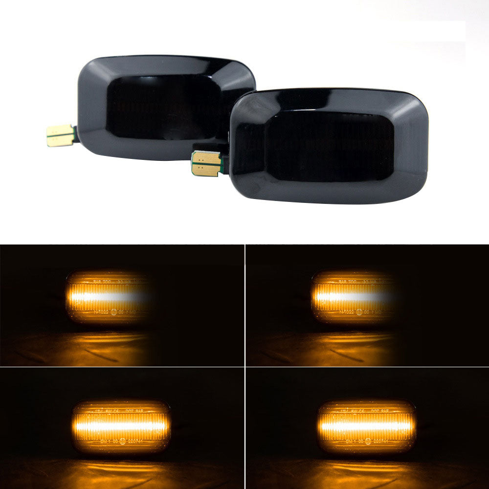 Pair LED Side Indicator Flasher Light Suitable For Toyota Hilux sr5 vigo Corolla