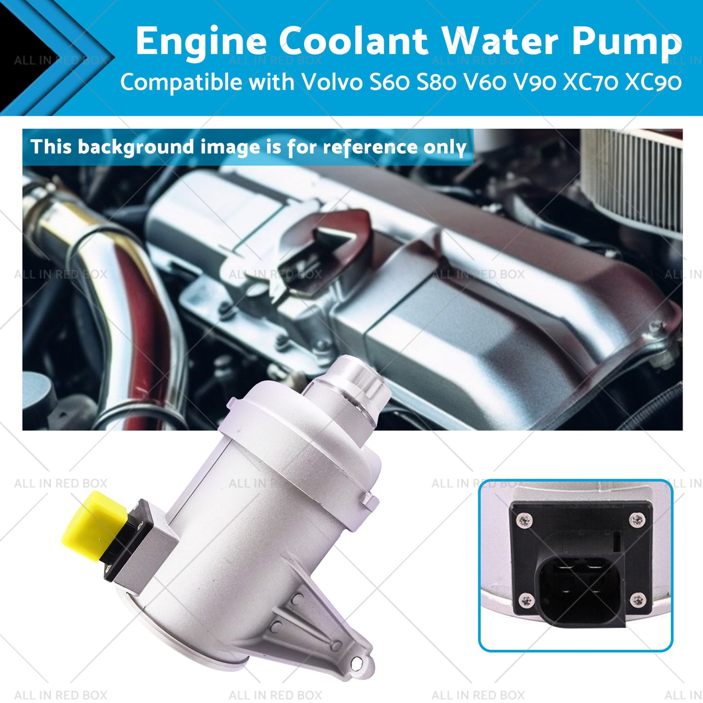 Suitable For Volvo XC60 XC70 V60 S60 S80 S90 15-20 Engine Coolant Water Pump