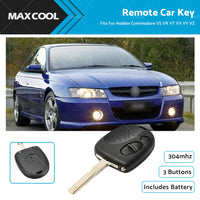 3 Buttons Complete Remote Car Key 304MHz For Holden Commodore VS VR VT VX VY VZ