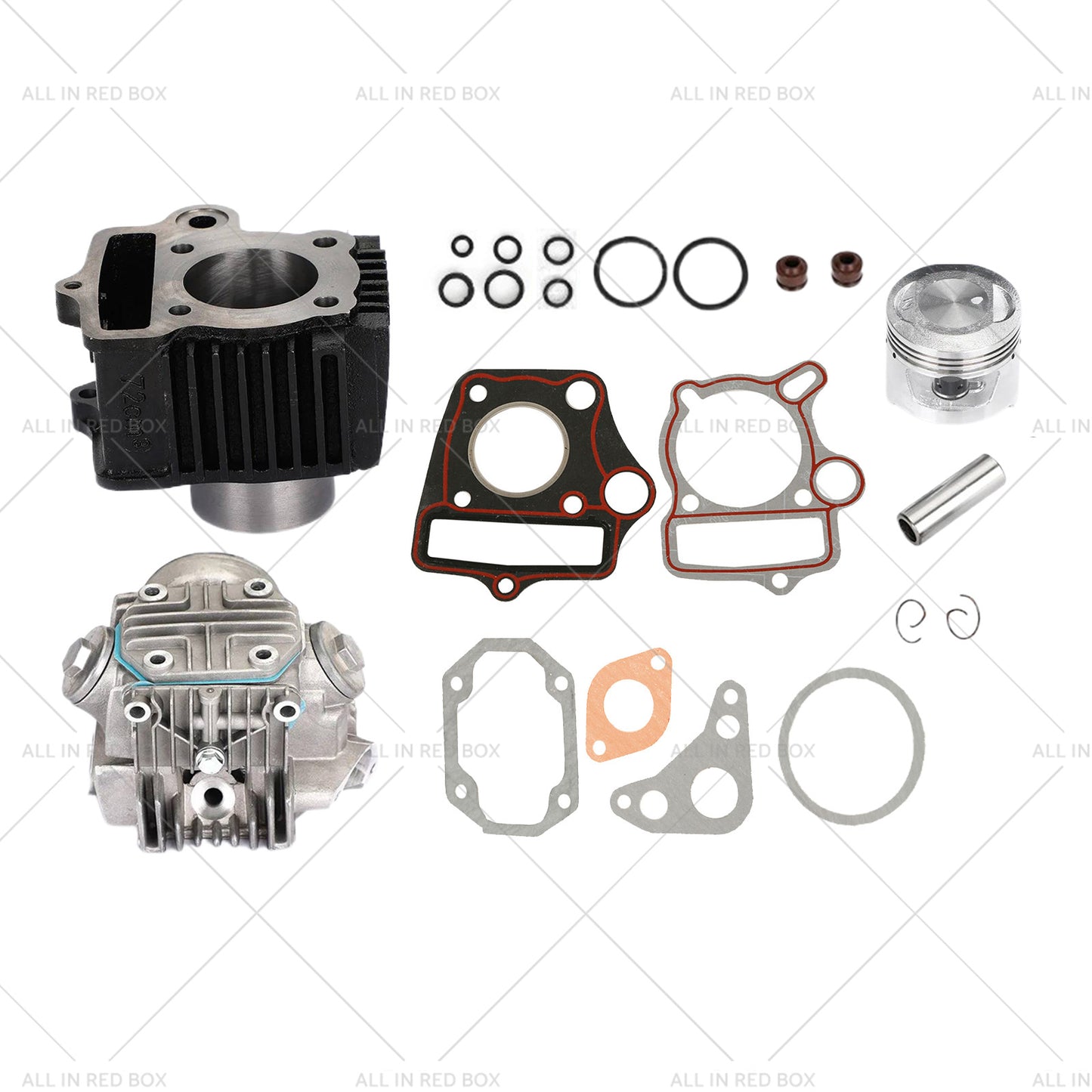 Top End Rebuild Kit Suitable For Honda ATC70 TRX70 CT70 CRF70 Engine Head Piston