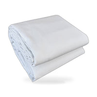 370cmx610cm Heavy Duty White Canvas Tarp Waterproof UV Resistant AUS - ZT3
