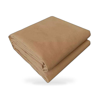compare product 200x400cm Heavy Duty Canvas Tarp Waterproof UV Resistant Tan - Suitable for Car