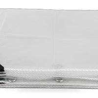 300cmx500cm Heavy Duty Clear PVC Tarp Tarpaulin Waterproof Plant Cover Grommets - XQ1