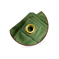 370x740cm Heavy Duty Canvas Tarp Waterproof UV Resistant Tear Proof - BD2