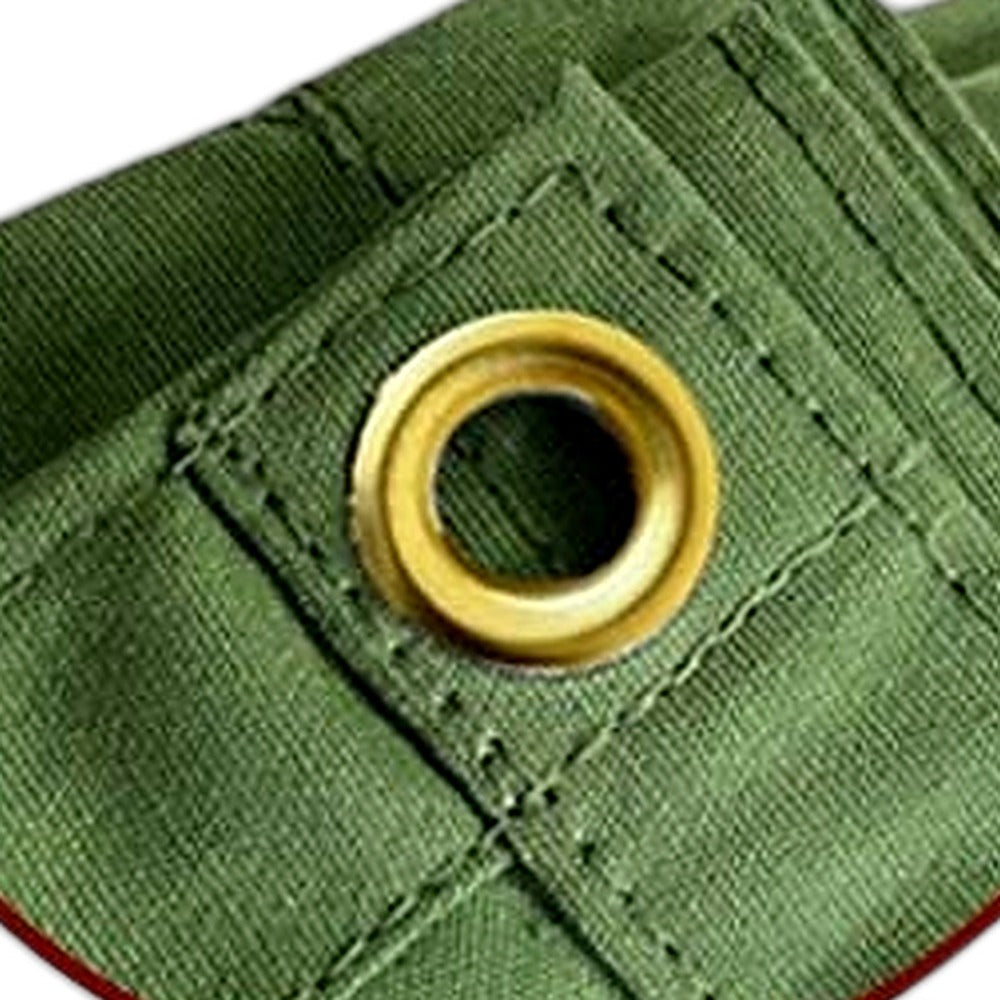 370x740cm Heavy Duty Canvas Tarp Waterproof UV Resistant Tear Proof - XQ1