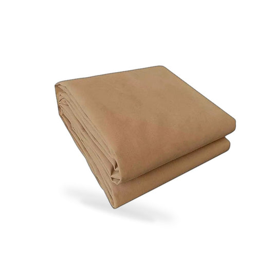 400x500cm Heavy Duty Tan Canvas Tarp Tarpaulin Waterproof UV Resistant Durable