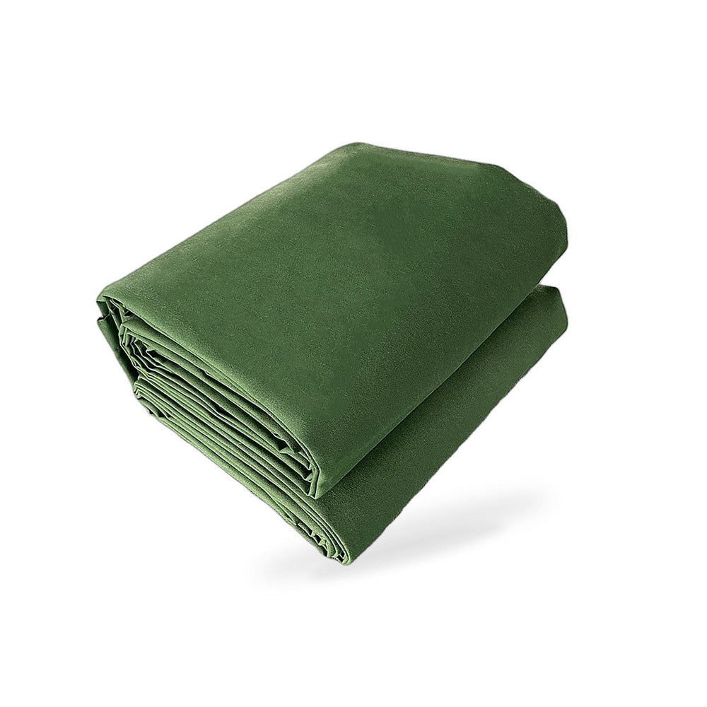 370x610cm Heavy Duty Canvas Tarp Waterproof Tear UV Resistant Suitable for Car - BD4