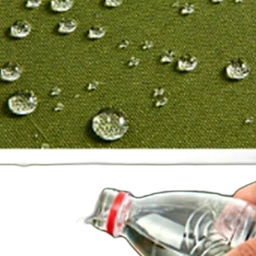 370x610cm Heavy Duty Canvas Tarp Waterproof Tear UV Resistant Suitable for Car - XQ1