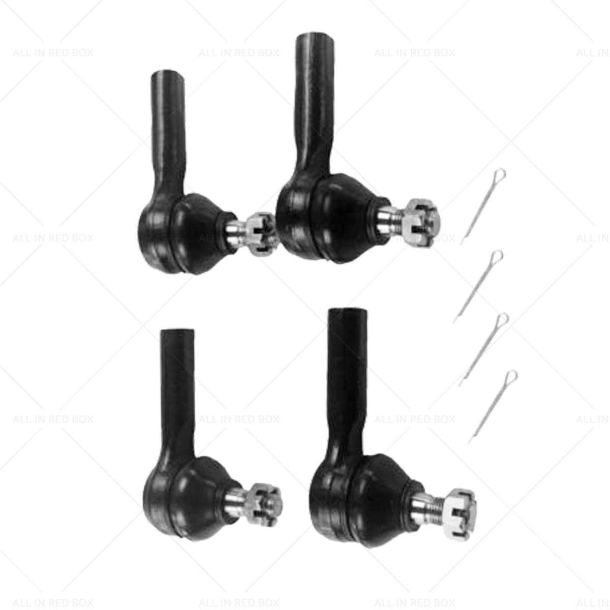 4X Inner Outer Tie Rod End Set Suitable For Nissan D22 Navara 4x4 Ute 4/97-11/05