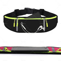 Waterproof Running Hiking Sport Bum Bag Travel Money Phone Belt Waist Zip Pouch